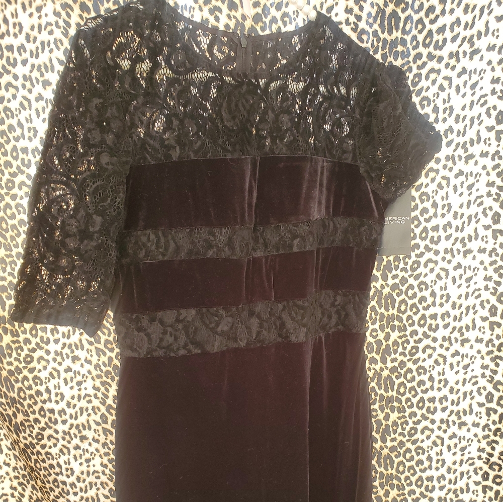 American Living black dress